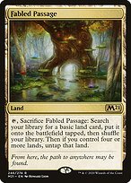 Glossy Finish Core Set 2021 Fabled Passage ( #246 )