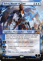 Glossy Finish Core Set 2021 Teferi, Master of Time ( #281 )