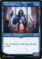 Matte Finish Core Set 2021 Teferi's Protege ( #295 )