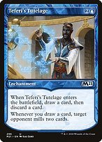 Glossy Finish Core Set 2021 Teferi's Tutelage ( #296 )