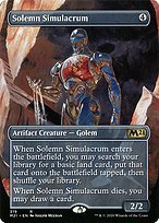 Glossy Finish Core Set 2021 Solemn Simulacrum ( #319 )