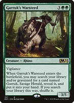 Glossy Finish Core Set 2021 Garruk's Warsteed ( #337 )