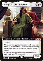Glossy Finish Core Set 2021 Mangara, the Diplomat ( #343 )