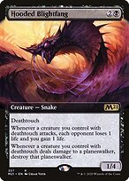 Glossy Finish Core Set 2021 Hooded Blightfang ( #357 )