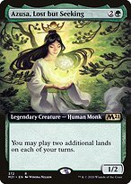 Glossy Finish Core Set 2021 Azusa, Lost but Seeking ( #372 )