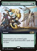 Glossy Finish Core Set 2021 Heroic Intervention ( #375 )