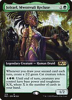 Glossy Finish Core Set 2021 Jolrael, Mwonvuli Recluse ( #376 )