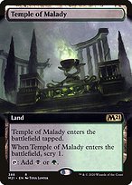 Glossy Finish Core Set 2021 Temple of Malady ( #388 )