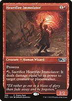 Glossy Finish Core Set 2021 Heartfire Immolator ( #396 )