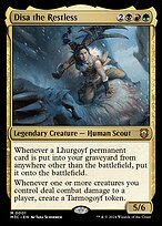 Glossy Finish Modern Horizons 3 Commander Disa the Restless ( #1 )