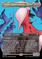 Glossy Finish Modern Horizons 3 Commander Ulalek, Fused Atrocity ( #16 )