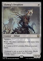 Glossy Finish Modern Horizons 3 Commander Ulamog's Dreadsire ( #38 )