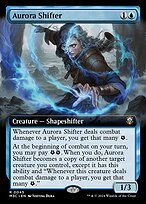 Glossy Finish Modern Horizons 3 Commander Aurora Shifter ( #45 )