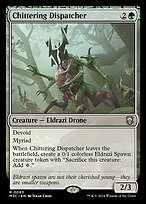 Glossy Finish Modern Horizons 3 Commander Chittering Dispatcher ( #63 )