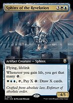 Glossy Finish Modern Horizons 3 Commander Sphinx of the Revelation ( #75 )