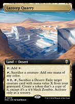 Glossy Finish Modern Horizons 3 Commander Lazotep Quarry ( #79 )
