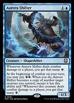 Glossy Finish Modern Horizons 3 Commander Aurora Shifter ( #97 )