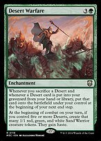 Glossy Finish Modern Horizons 3 Commander Desert Warfare ( #116 )