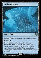 Glossy Finish Modern Horizons 3 Commander Sunken Palace ( #133 )