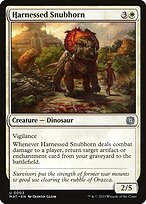 Glossy Finish March of the Machine: The Aftermath Harnessed Snubhorn ( #3 )