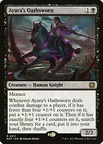 Glossy Finish March of the Machine: The Aftermath Ayara's Oathsworn ( #11 )