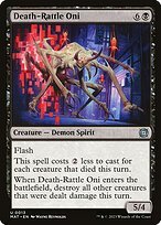 Glossy Finish March of the Machine: The Aftermath Death-Rattle Oni ( #13 )
