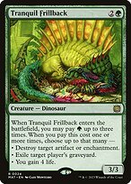 Glossy Finish March of the Machine: The Aftermath Tranquil Frillback ( #24 )