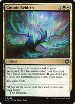 Glossy Finish March of the Machine: The Aftermath Cosmic Rebirth ( #28 )