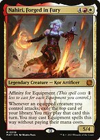 Glossy Finish March of the Machine: The Aftermath Nahiri, Forged in Fury ( #36 )