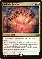 Glossy Finish March of the Machine: The Aftermath Nahiri's Resolve ( #37 )