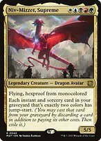 Glossy Finish March of the Machine: The Aftermath Niv-Mizzet, Supreme ( #40 )