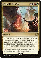 Glossy Finish March of the Machine: The Aftermath Rebuild the City ( #43 )