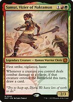 Glossy Finish March of the Machine: The Aftermath Samut, Vizier of Naktamun ( #45 )