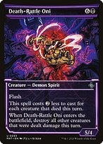 Glossy Finish March of the Machine: The Aftermath Death-Rattle Oni ( #63 )