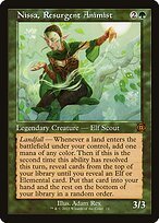 Glossy Finish March of the Machine: The Aftermath Nissa, Resurgent Animist ( #72 )