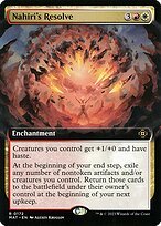 Glossy Finish March of the Machine: The Aftermath Nahiri's Resolve ( #172 )