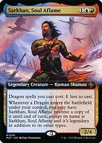 Glossy Finish March of the Machine: The Aftermath Sarkhan, Soul Aflame ( #181 )