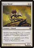 Glossy Finish Mirrodin Besieged Gore Vassal ( #7 )