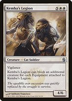 Glossy Finish Mirrodin Besieged Kemba's Legion ( #9 )