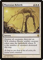 Glossy Finish Mirrodin Besieged Phyrexian Rebirth ( #15 )