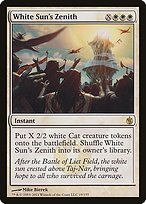 Glossy Finish Mirrodin Besieged White Sun's Zenith ( #19 )