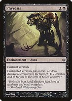 Glossy Finish Mirrodin Besieged Phyresis ( #49 )