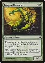 Glossy Finish Mirrodin Besieged Fangren Marauder ( #79 )