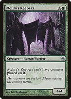 Glossy Finish Mirrodin Besieged Melira's Keepers ( #83 )