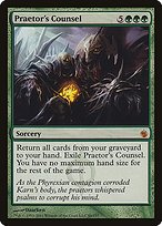 Glossy Finish Mirrodin Besieged Praetor's Counsel ( #88 )