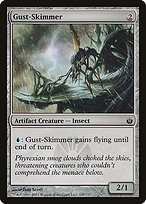Glossy Finish Mirrodin Besieged Gust-Skimmer ( #108 )