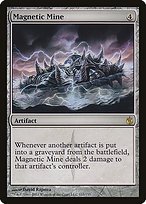 Glossy Finish Mirrodin Besieged Magnetic Mine ( #113 )
