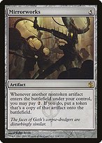 Glossy Finish Mirrodin Besieged Mirrorworks ( #114 )