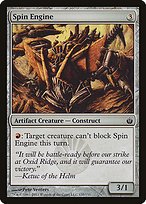 Glossy Finish Mirrodin Besieged Spin Engine ( #135 )