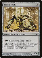Glossy Finish Mirrodin Besieged Tangle Hulk ( #139 )